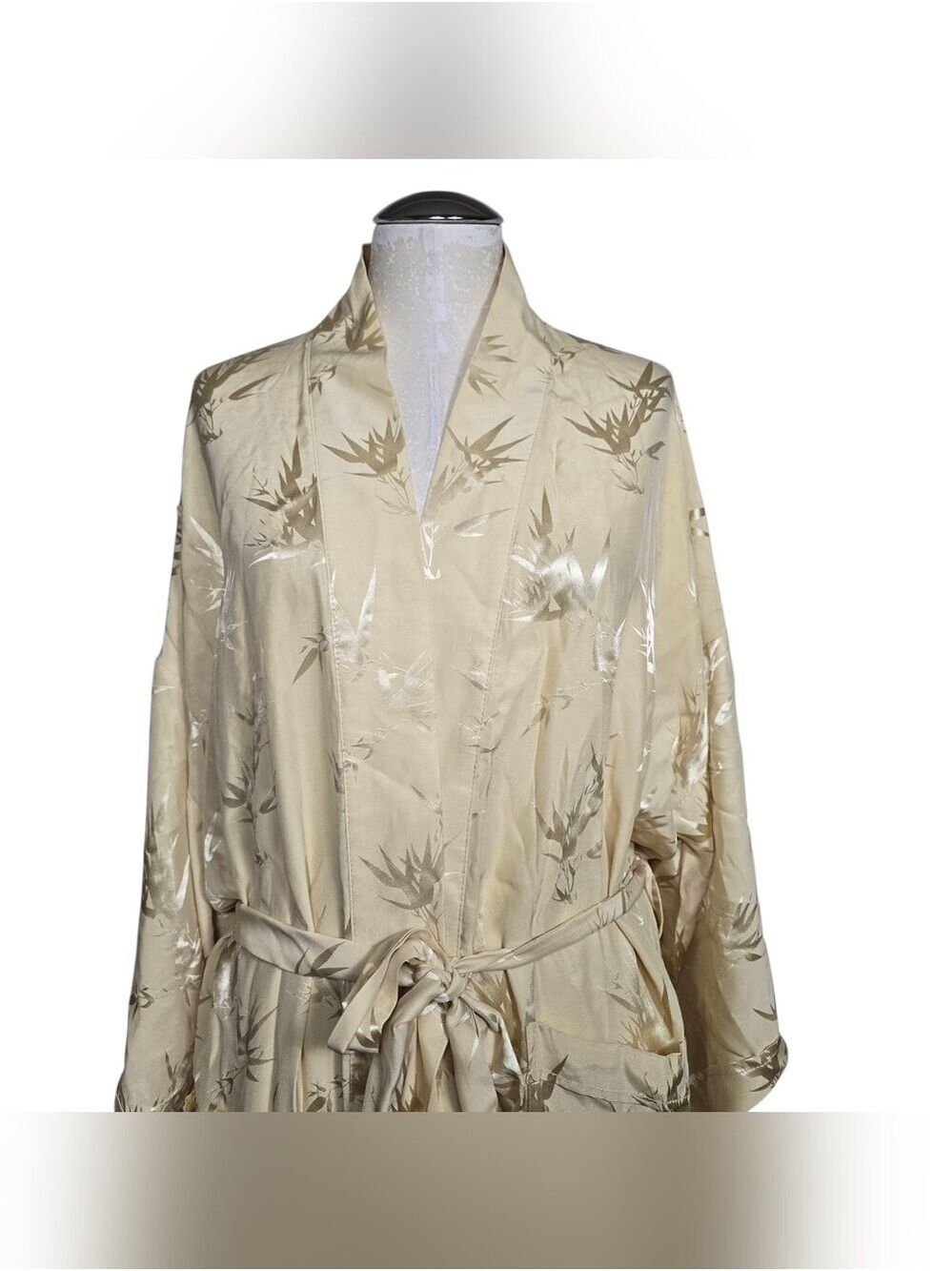 Dreamsacks Silk Gold Robe Matching Belt Size S/M - Picture 2 of 8